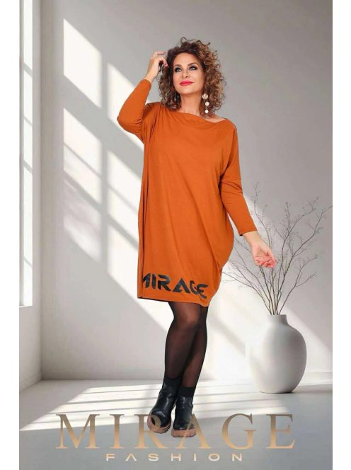 Mirage Fashion Bettani Rozsda Tunika