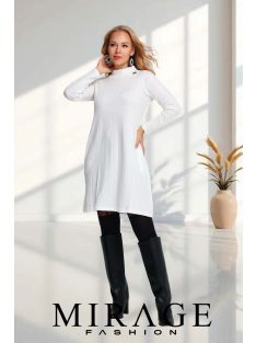 Mirage Fashion Taxi Ekrü Kötött Ruha