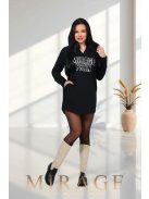 Mirage Fashion Unique Fekete-Ezüst Tunika