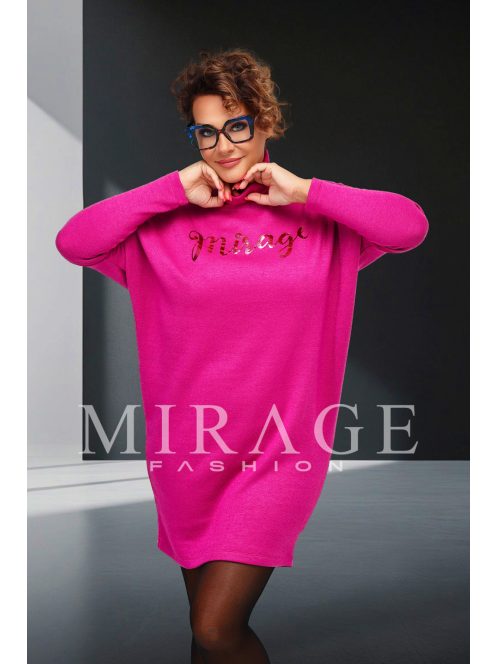 Mirage Fashion Fuxia Kötött Fuxia Tunika