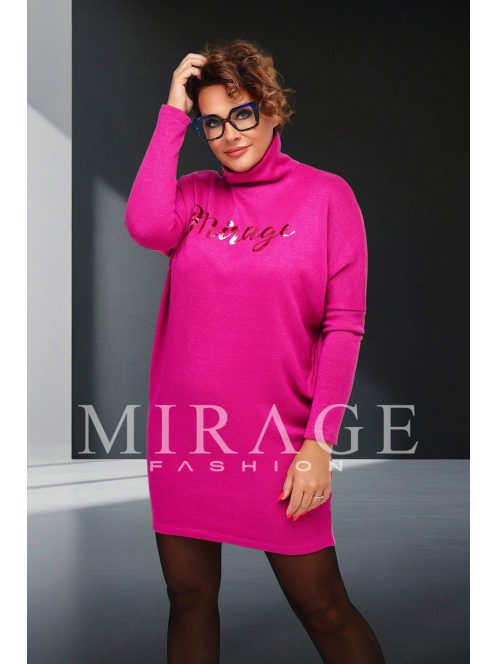 Mirage Fashion Fuxia Kötött Fuxia Tunika