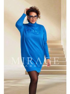Mirage Fashion Bergerott Királykék Kötött Tunika