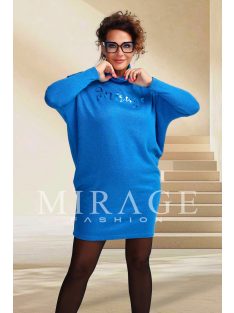 Mirage Fashion Bergerott Királykék Kötött Tunika