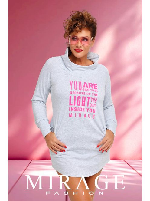 Mirage Fashion Mary Szürke Futter Tunika