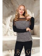 Mirage Fashion Enjoy Fekete-Arany Felső