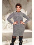 Mirage Fashion Free Fekete-Arany Csillogós Ruha