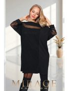 Mirage Fashion Lotty Fekete Csillogós Tunika