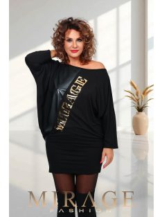 Mirage Fashion Woody Fekete-Arany Tunika