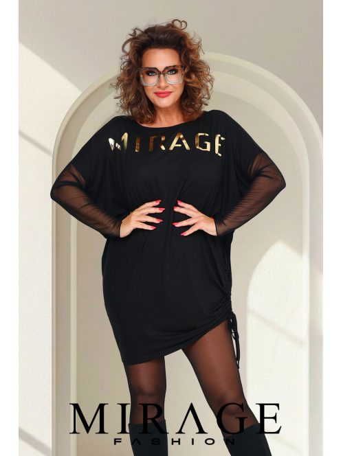 Mirage Fashion Toniq Fekete-Arany Tunika