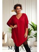 Mirage Fashion Torrent Bordó-Fekete Tunika