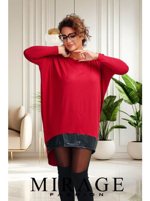 Mirage Fashion Berni Bordó Tunika