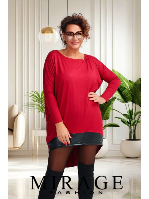 Mirage Fashion Berni Bordó Tunika