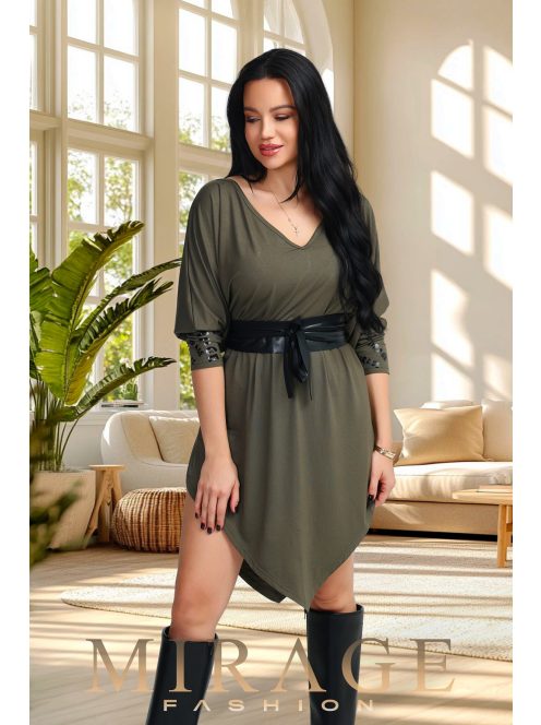 Mirage Fashion Torrent Keki-Fekete Tunika