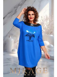 Mirage Fashion Snow Királykék Hópihés Tunika