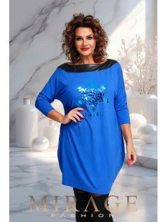 Mirage Fashion Snow Királykék Hópihés Tunika