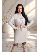 Mirage Fashion Hannaróza Beige Kötött Tunika