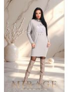 Mirage Fashion Hannaróza Beige Kötött Tunika