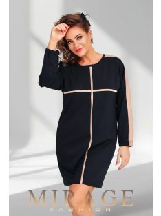 Mirage Fashion Miracle Fekete-Barna Tunika