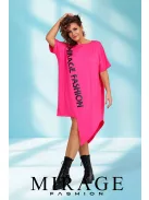 Mirage Fashion Rain Pink-Fekete Tunika