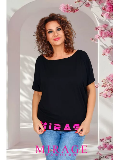 Mirage Fashion Fekete-Neon Denerisz Felső