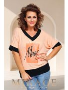 Mirage Fashion Barack-Fekete Jenny Felső