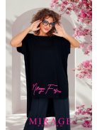 Mirage Fashion Fekete Csalka Tunika