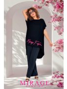 Mirage Fashion Fekete Csalka Tunika