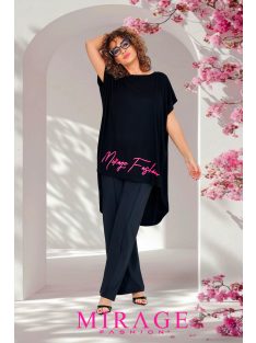 Mirage Fashion Fekete Csalka Tunika