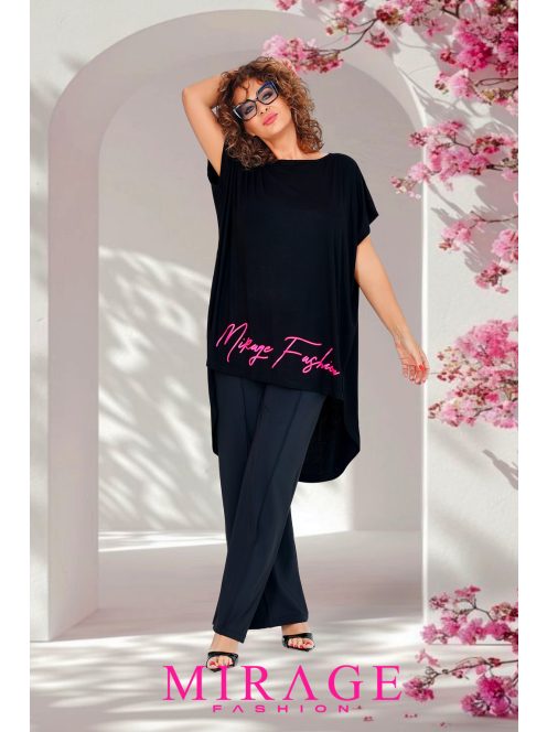 Mirage Fashion Fekete Csalka Tunika