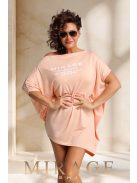 Mirage Fashion Barack-Fehér Sziszy Tunika