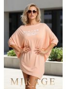 Mirage Fashion Barack-Fehér Sziszy Tunika