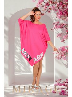 Mirage  Fashion Pink-Ezüst Tetris Tunika