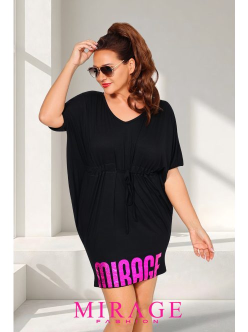 Mirage  Fashion Fekete-Lila Whisper Tunika