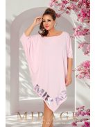 Mirage  Fashion Rózsaszín Tetris Tunika