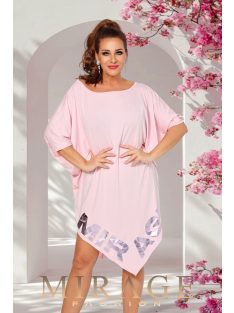 Mirage  Fashion Rózsaszín Tetris Tunika