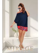 Mirage  Fashion Kék-Piros Aliz Tunika 