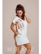 Mirage Fashion Ekrü-Mogyoró Gitta Ruha