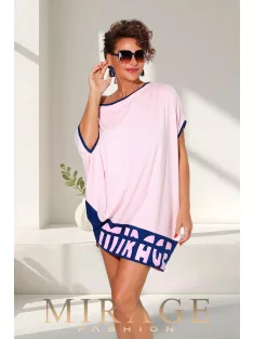 Mirage Fashion Rózsaszín-Kék Alíz Tunika