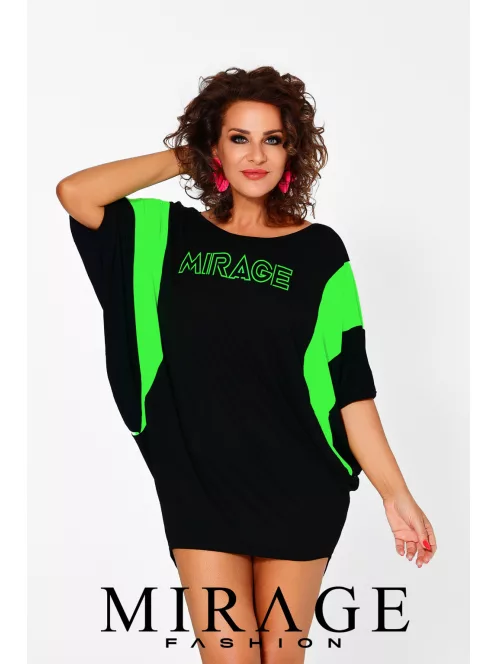 Mirage Fashion Fekete-Neon Leila Tunika