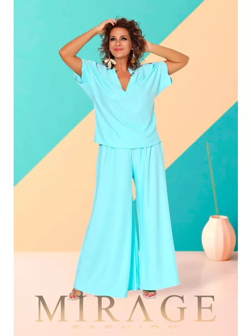 Mirage Fashion Türkiz Berberon Nadrág