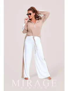 Mirage Fashion Beige-Ekrü Kristen Szett