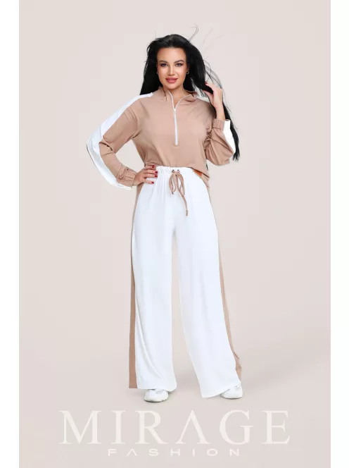 Mirage Fashion Beige-Ekrü Kristen Szett