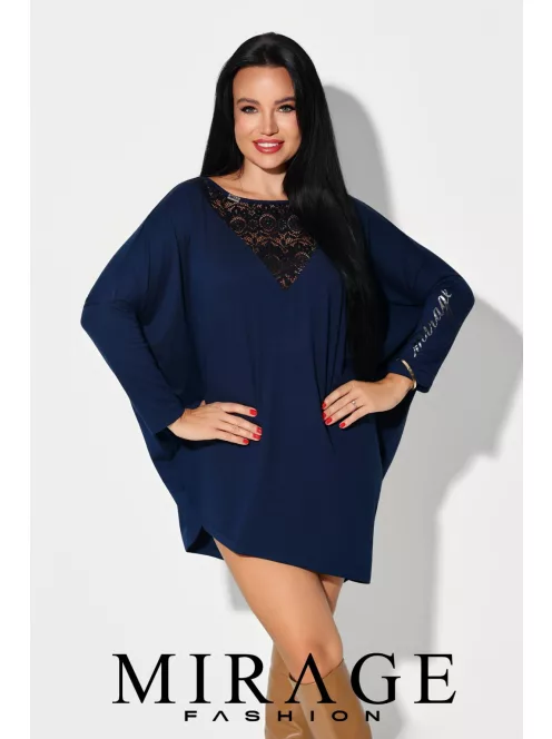 Mirage Fashion Sötétkék Debóra Tunika