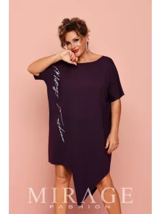 Mirage Fashion Padlizsán Dolli Tunika