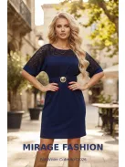 Mirage Fashion Sötétkék Oti Ruha