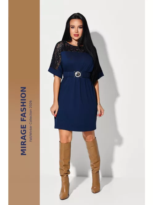 Mirage Fashion Sötétkék Oti Ruha