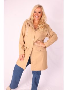 Micha Beige Parka Kabát