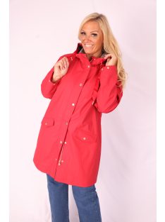 Micha Piros-Szürke Parka Kabát