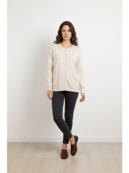 Micha Beige-Cirmos Tinna Kardigán