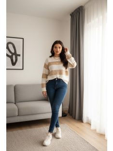 Micha Ekrü-Beige Killa Felső